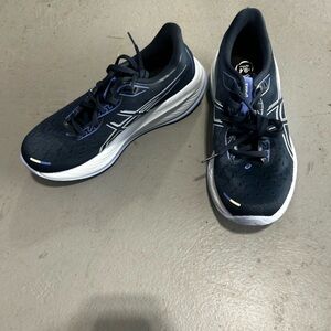 Black and White Athletic Shoes